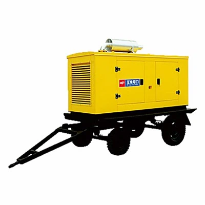 100kw -50 Hz -400 V Trailer Type Diesel Generator Set